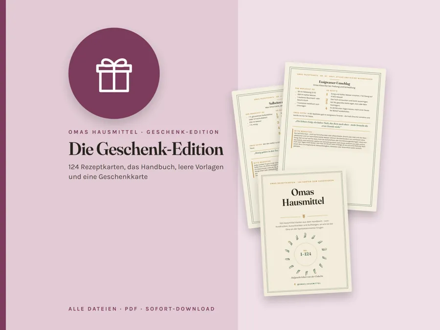 Omas Hausmittel Geschenk-Edition